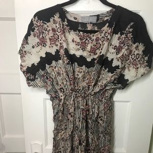 Sheer shift dress
